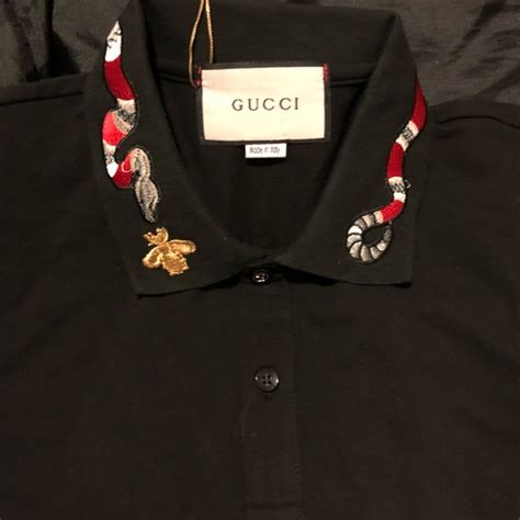 gucci shnake polo|gucci polo snake collar.